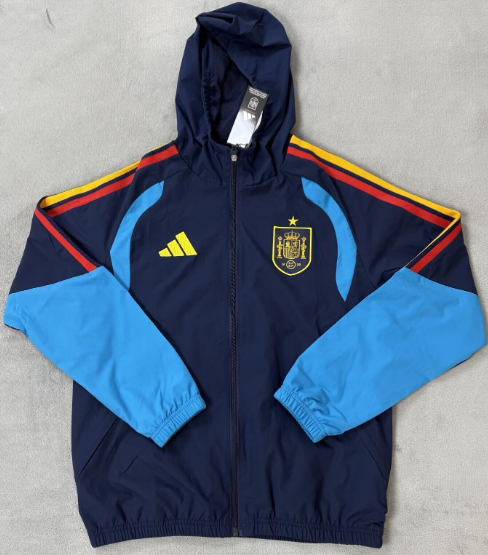 Cortavientos España 2026 - Azul